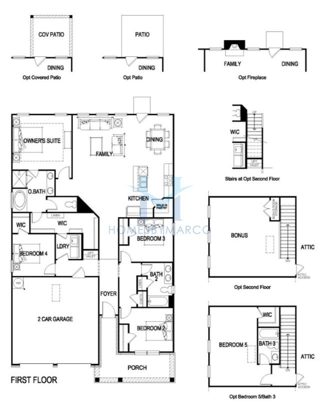 Newhall model in Hillbrooke Preserve, Conyers, GA, built by Rockhaven Homes