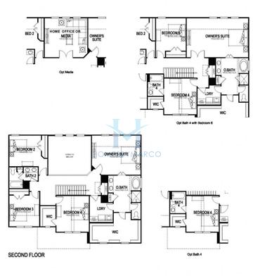 Leighton model in Autumn Brook, Austell, GA, built by Rockhaven Homes