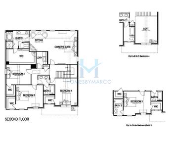 Wellington model in Kingsmere Estates, Loganville, GA, built by Rockhaven Homes