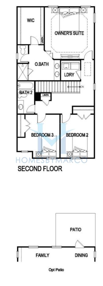 Charleston model in The Retreat at Walden Park, Jonesboro, GA, built by Rockhaven Homes