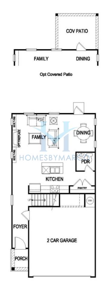 Photos of the Charleston model in the The Retreat at Walden Park subdivision in Jonesboro, GA