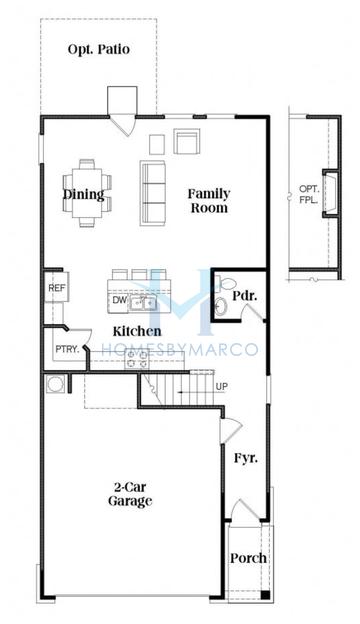 Photos of the Rosedale model in the The Retreat at Walden Park subdivision in Jonesboro, GA