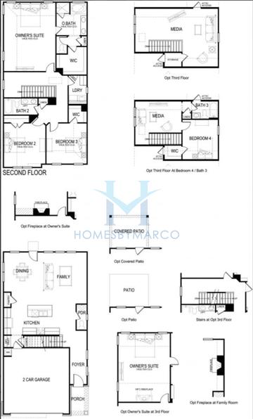 Photos of the Waverly model in the The Retreat at Walden Park subdivision in Jonesboro, GA