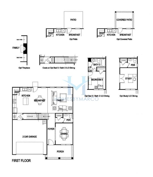 Photos of the Wynbrooke model in the Hillbrooke Preserve subdivision in Conyers, GA
