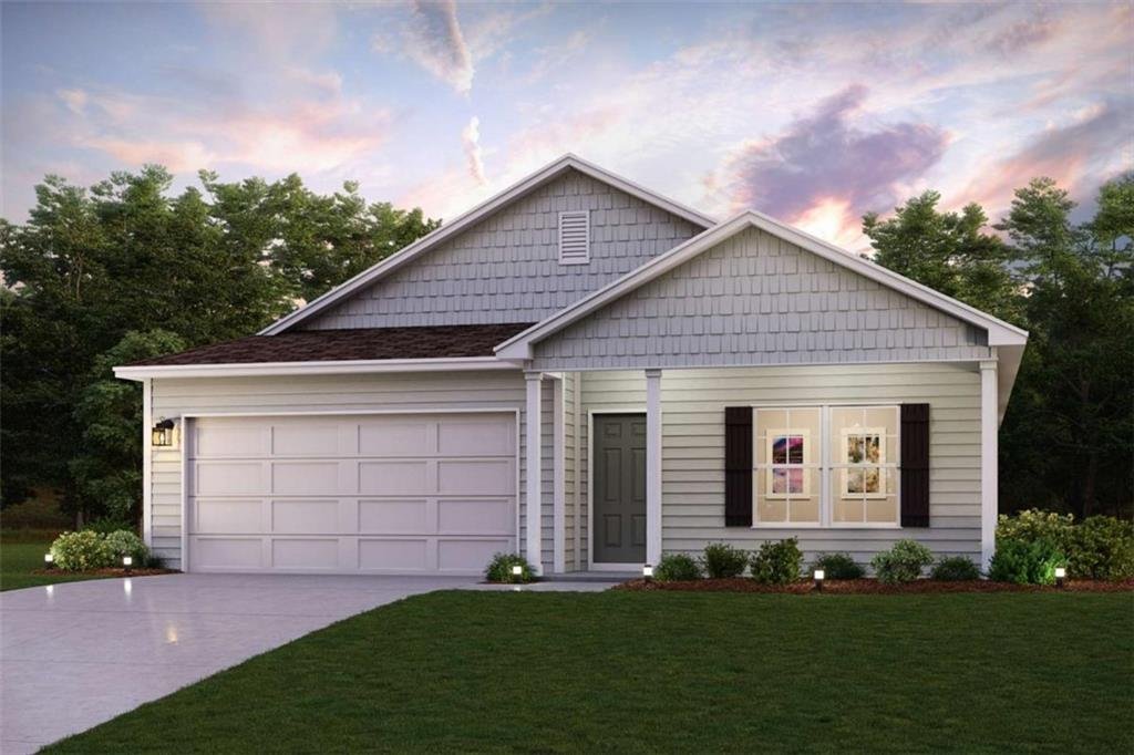 Cabot model in Chappell's Walk, Dudley, GA, built by Century Communities