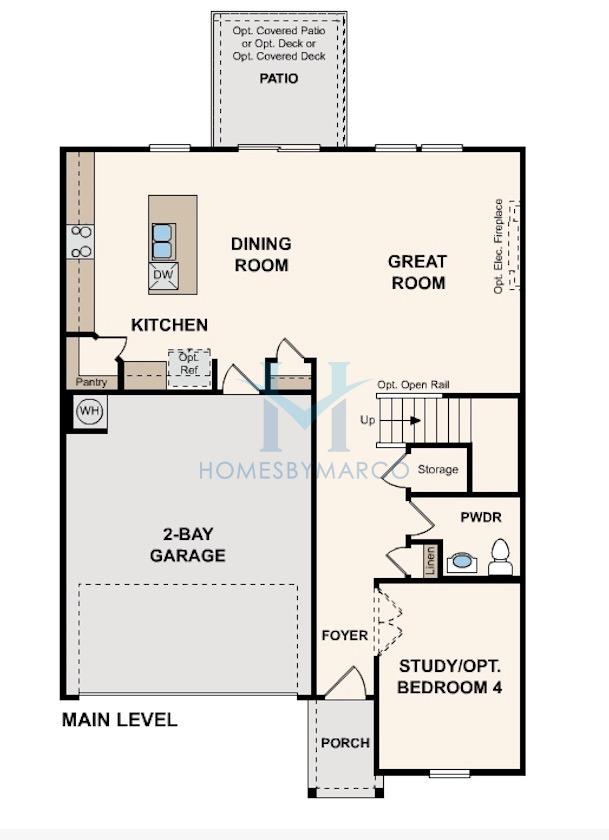 Photos of the Atlas model in the Kingsley Creek subdivision in Lithonia, GA