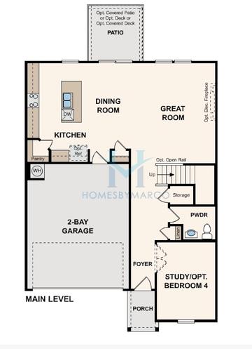 Photos of the Atlas model in the Kingsley Creek subdivision in Lithonia, GA