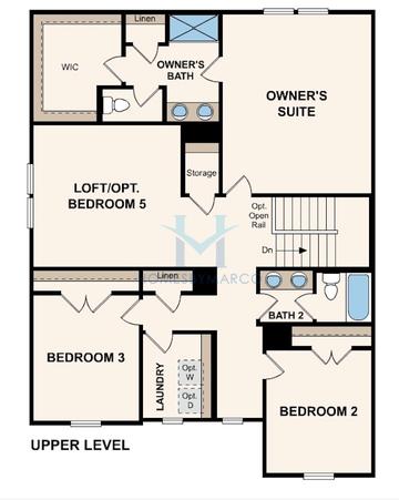 Atlas model in Kingsley Creek, Lithonia, GA, built by Century Communities