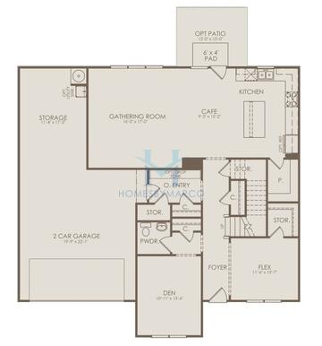 Photos of the Liston model in the Anderson Point Estates subdivision in McDonough, GA