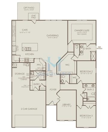 Photos of the Amberwood model in the Chapel Cove subdivision in Charlotte, NC