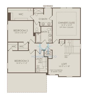 Newberry model in Hunters Creek, Flowery Branch, GA, built by Pulte Homes