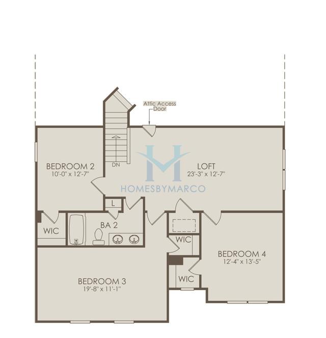 Photos of the Stonebrook model in the Hunters Creek subdivision in Flowery Branch, GA