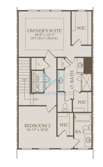 Briarcliff model in Altus at the Quarter, Atlanta, GA, built by Pulte Homes