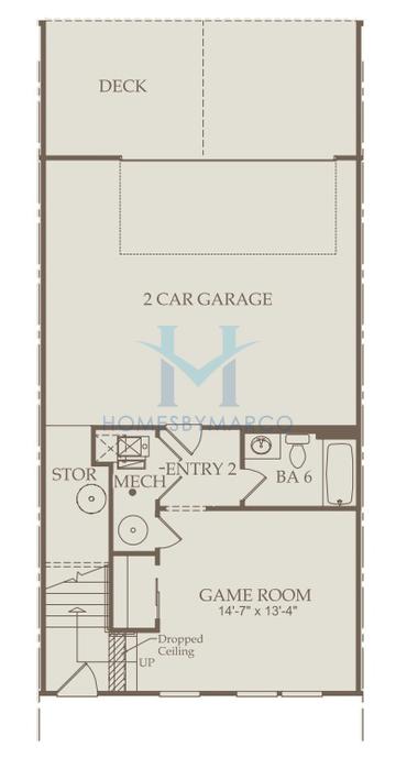 Photos of the Carver model in the Parkside at Mason Mill subdivision in Decatur, GA