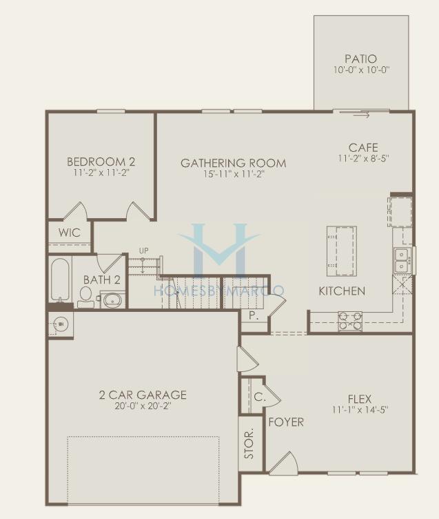 Photos of the Whimbrel model in the Westfield Village subdivision in Covington, GA