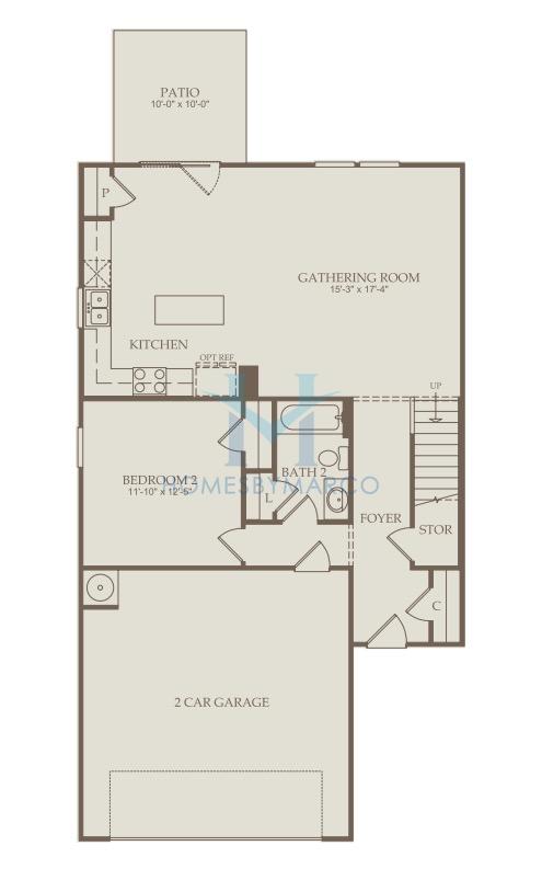 Photos of the Raven model in the Avery Ridge subdivision in Gainesville, GA