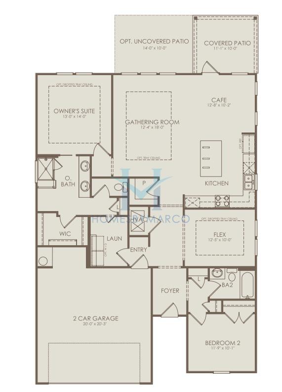 Photos of the Prosperity model in the Del Webb at Lake Oconee subdivision in Greensboro, GA