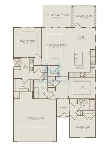 Photos of the Prosperity model in the Del Webb at Lake Oconee subdivision in Greensboro, GA
