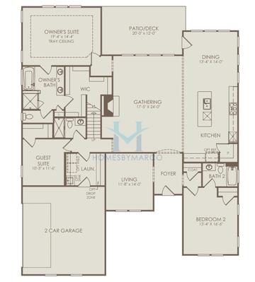 Photos of the Davis model in the Sterling Pointe subdivision in Cumming, GA