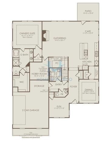 Photos of the Valley model in the Sterling Pointe subdivision in Cumming, GA