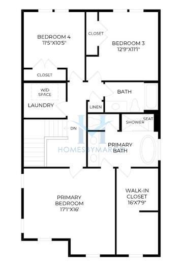 Buxton model in Nolyn Pointe, Atlanta, GA, built by Toll Brothers