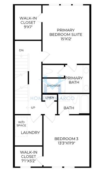 Fawcett model in 568 West, Atlanta, GA, built by Toll Brothers