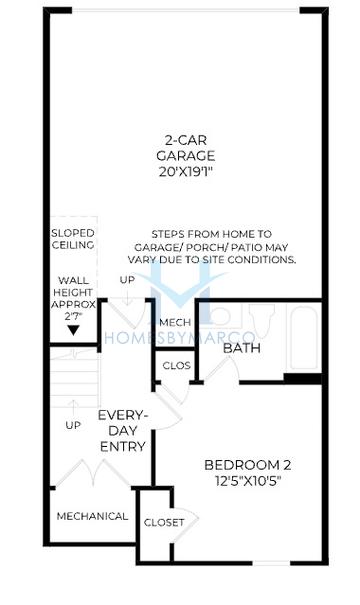 Photos of the Fawcett model in the 568 West subdivision in Atlanta, GA