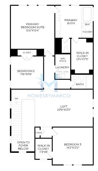 Chestatee model in Rowan Walk, Smyrna, GA, built by Toll Brothers