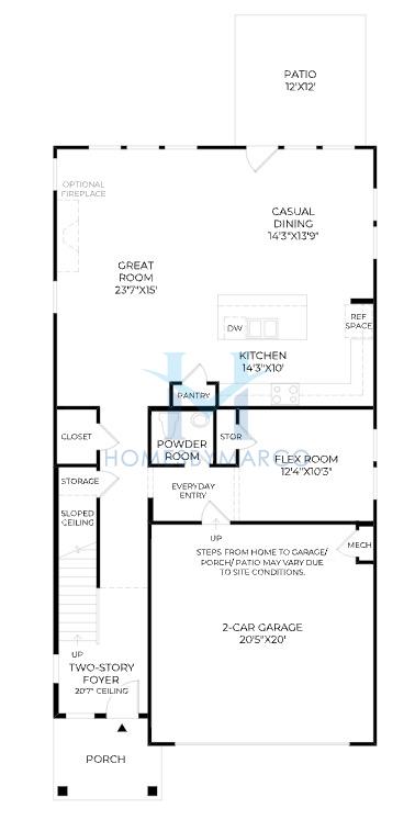 Photos of the Sawnee model in the Aurora Ridge at Great Sky subdivision in Canton, GA