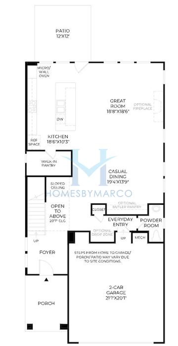 Photos of the Tallulah model in the Aurora Ridge at Great Sky subdivision in Canton, GA