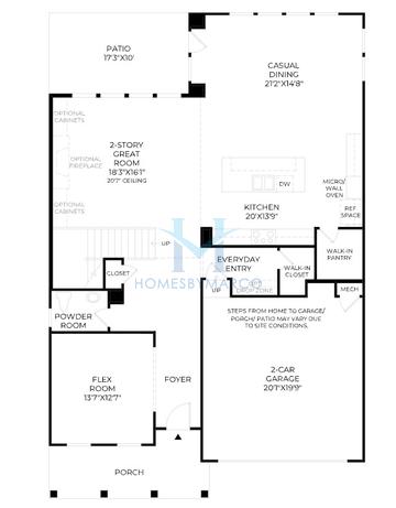 Photos of the Sweetwater model in the Vista Ridge subdivision in Woodstock, GA