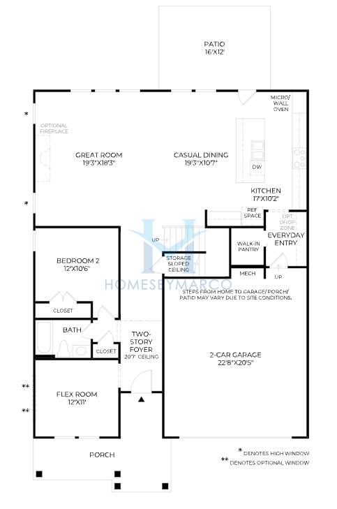 Serenity model in Vista Ridge, Woodstock, GA, built by Toll Brothers