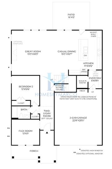 Photos of the Serenity model in the Aurora Ridge at Great Sky subdivision in Canton, GA