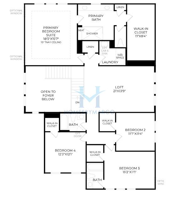 Acworth model in Vista Ridge, Woodstock, GA, built by Toll Brothers