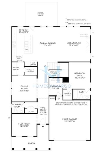Photos of the Wieuca model in the Southbrooke subdivision in Cumming, GA