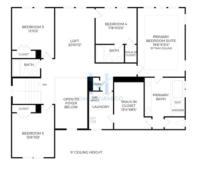 Oakshire model in Vista Ridge, Woodstock, GA, built by Toll Brothers