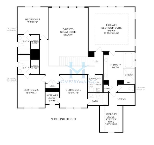 Antioch model in Vista Ridge, Woodstock, GA, built by Toll Brothers