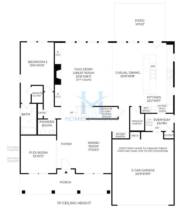 Antioch model in Vista Ridge, Woodstock, GA, built by Toll Brothers