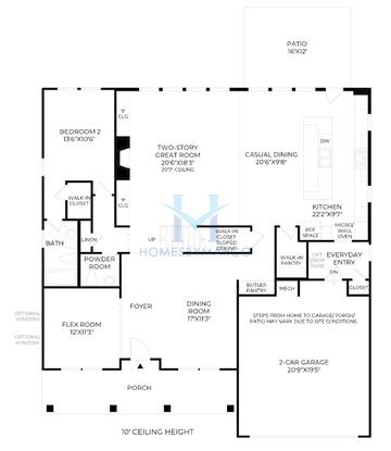 Photos of the Antioch model in the Vista Ridge subdivision in Woodstock, GA