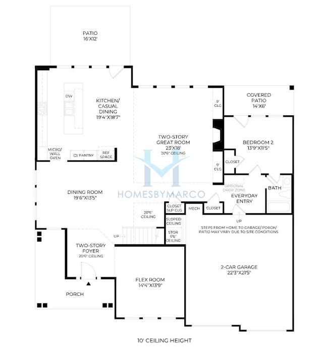 Photos of the Hendricks model in the Vista Ridge subdivision in Woodstock, GA