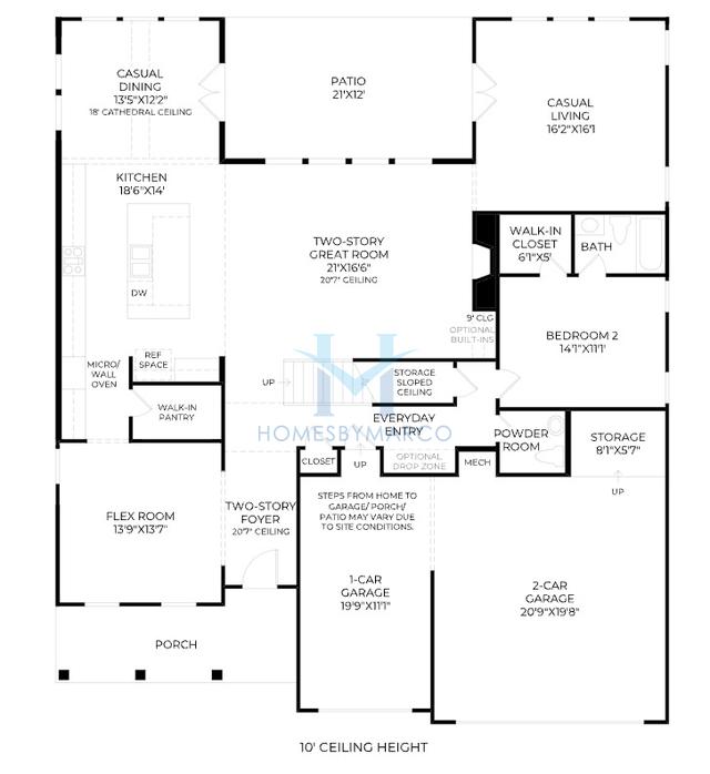Photos of the Monteluce model in the Vista Ridge subdivision in Woodstock, GA