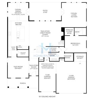 Photos of the Monteluce model in the Vista Ridge subdivision in Woodstock, GA