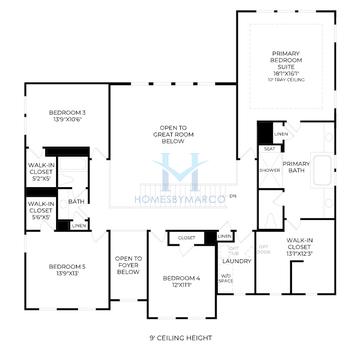 Monteluce model in Freestone Station, Marietta, GA, built by Toll Brothers