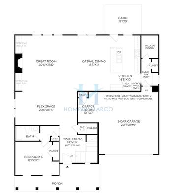 Photos of the Hillstone model in the Jason's Walk subdivision in Cumming, GA