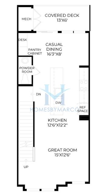 McKoy model in New Talley Station, Decatur, GA, built by Toll Brothers
