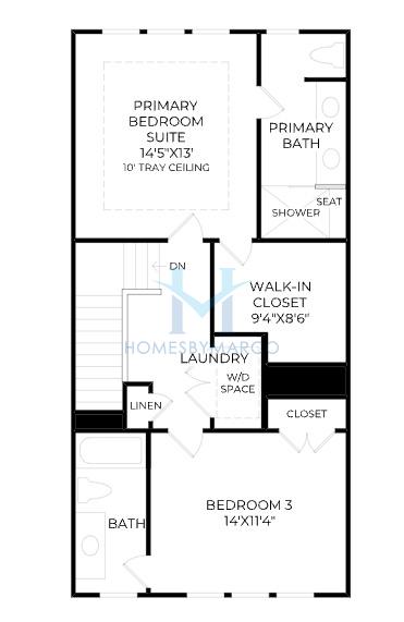 Henry model in Rowan Walk, Smyrna, GA, built by Toll Brothers