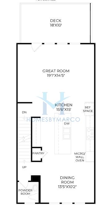 Henry model in Rowan Walk, Smyrna, GA, built by Toll Brothers
