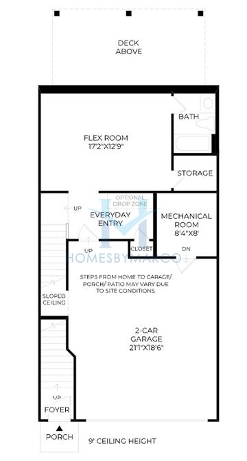 Photos of the Remerton model in the Rowan Walk subdivision in Smyrna, GA