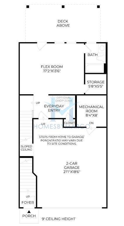 Rawlings model in Rowan Walk, Smyrna, GA, built by Toll Brothers