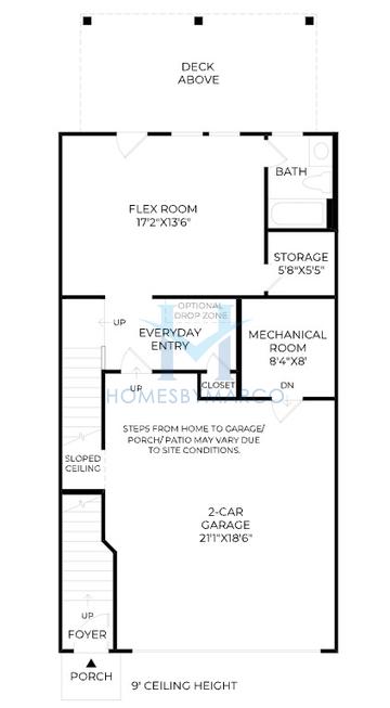 Photos of the Rawlings model in the Rowan Walk subdivision in Smyrna, GA